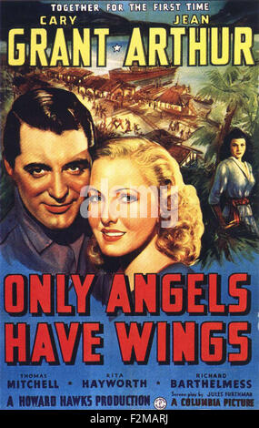 Only Angels Have Wings - Movie Poster Stock Photo - Alamy
