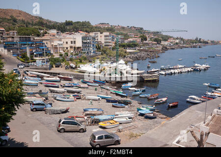 Aci Trezza, Sicily, Italy Stock Photo