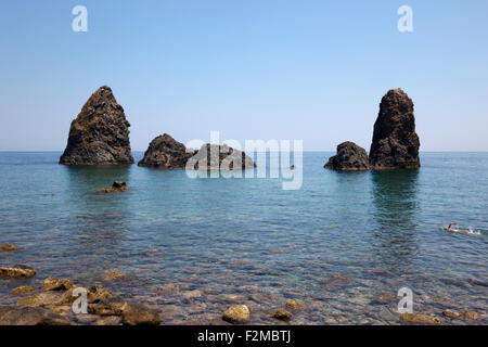 Aci Trezza, Sicily, Italy Stock Photo