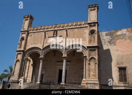 Santa Maria della Catena in Piazzetta delle Dogane, Palermo. Sicily. Italy. Stock Photo