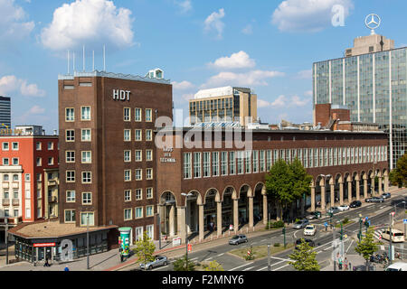 City center, business district of Essen, Germany, Stock Photo