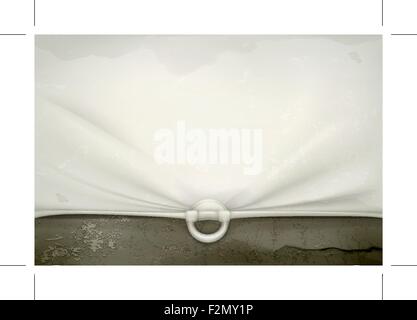 Old projection screen vector background Stock Vector