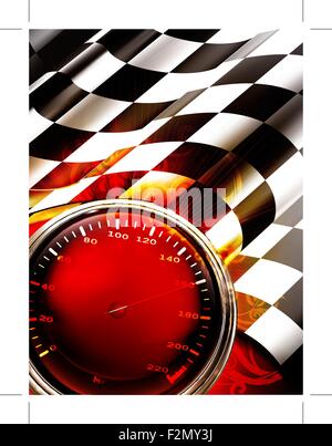Racing Background Vertical, 10eps Stock Vector