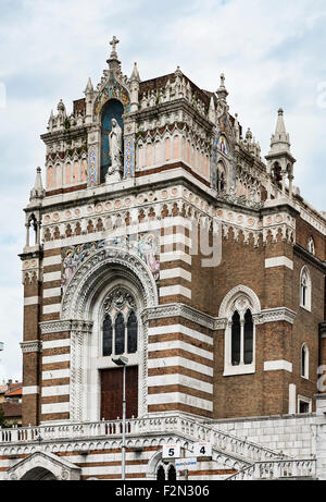 The Capuchin Church of Our Lady of Lourdes, Rijeka, Croatia Stock Photo