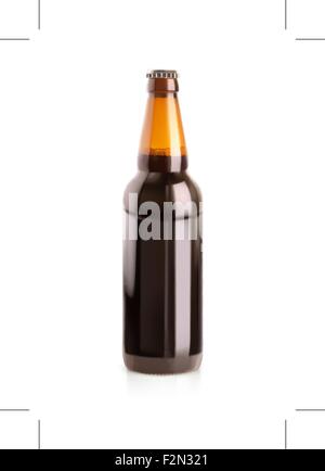 Beer in a bottle, vector object Stock Vector