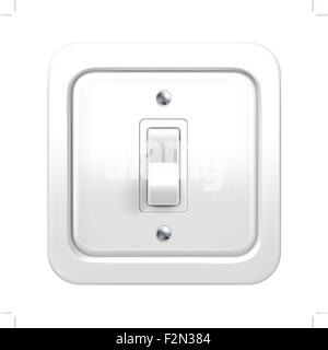 Light switch, vector Stock Vector