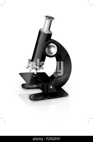 Microscope Stock Vector