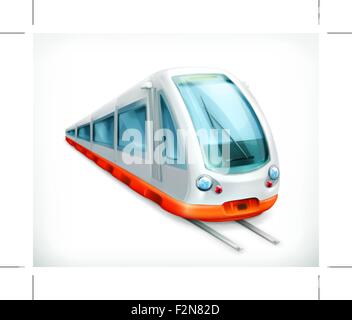 Train, vector icon Stock Vector