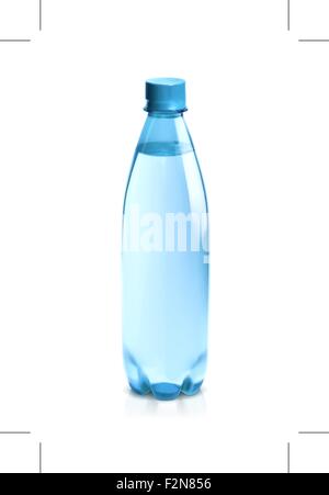 Water bottle, vector icon Stock Vector