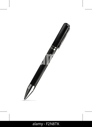 Black pen Stock Vector