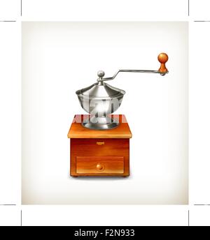 Coffee grinder, vector Stock Vector