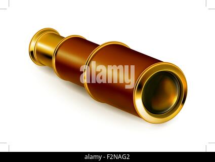 Spyglass, 10eps Stock Vector