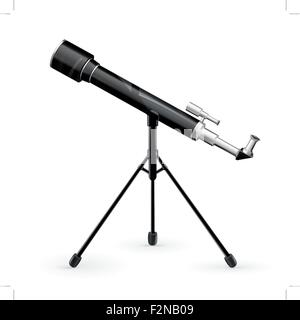 Telescope Stock Vector