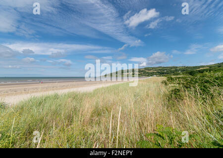 Red Wharf bay coast at Llanddona on Anglesey North Wales Stock Photo