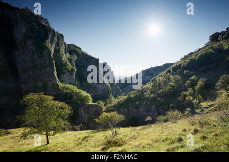 Cheddar Gorge. Somerset. UK. Stock Photo