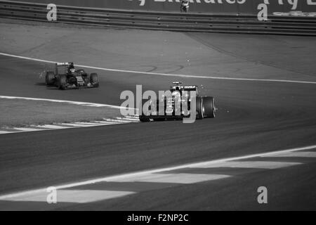 Spa Francorchamps Formula 1 2015 Season Williams Friday Practice Stock Photo