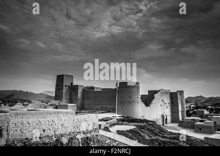 View of Bahla fort (Bahla, Sultanate of Oman) Stock Photo