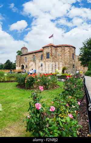 The front of Colchester Castle, Colchester, Essex, England, UK Stock Photo