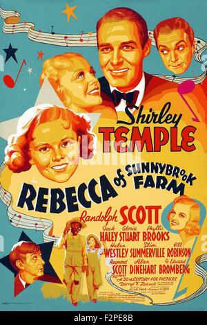 Rebecca of Sunnybrook Farm (1938) - Movie Poster Stock Photo