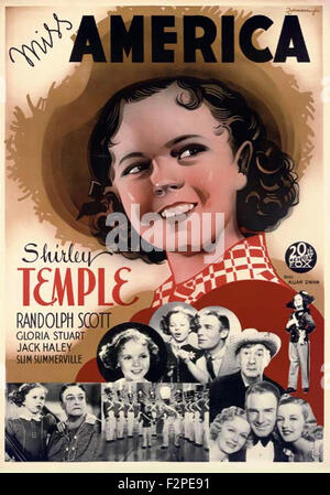 Rebecca of Sunnybrook Farm (1938) - Movie Poster Stock Photo