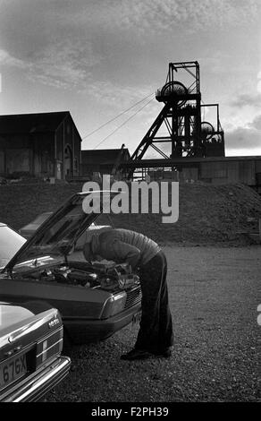 The old North Celynen colliery, Newbridge, Gwent, south Wales. Stock Photo