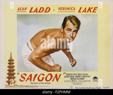 Saigon - Movie Poster Stock Photo