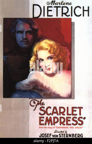 Scarlet Empress, The - Movie Poster Stock Photo