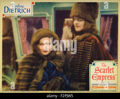 Scarlet Empress, The - Movie Poster Stock Photo