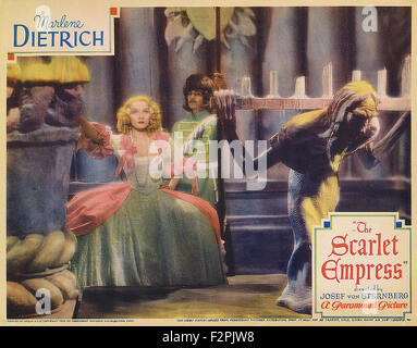 Scarlet Empress, The - Movie Poster Stock Photo