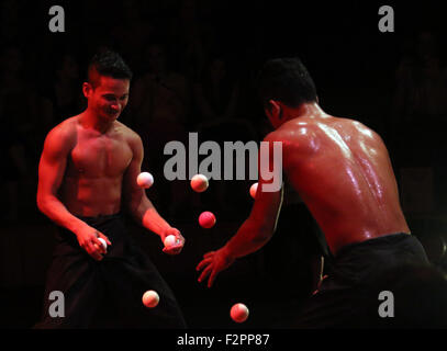 Phare, the Cambodian Circus, Siem Reap Stock Photo