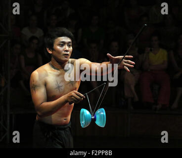 Phare, the Cambodian Circus, Siem Reap Stock Photo