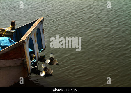 Wooden fishing boat prop hi-res stock photography and images - Alamy