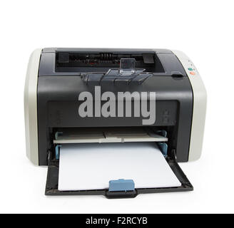 Modern printer isolated on white background Stock Photo