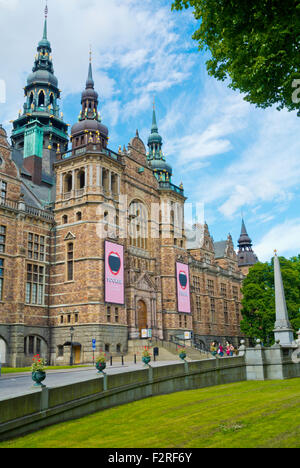 Nordiska museet, cultural history museum of Sweden, Djurgården island, Stockholm, Sweden Stock Photo