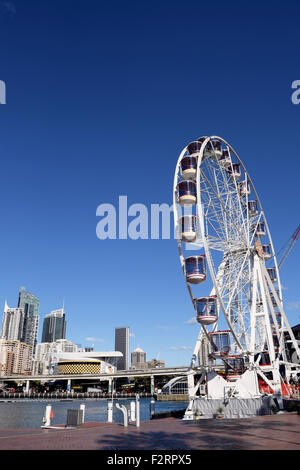 Ferris wheel in Darling Harbour, Sydney, Australia. Stock Photo