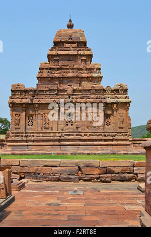 Mallikarjuna Temple. 745 A.D. Pattadakal, Karnataka, India Stock Photo