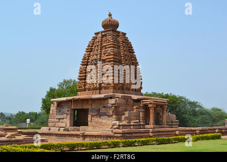 Mallikarjuna Temple. 745 A.D. Pattadakal, Karnataka, India Stock Photo