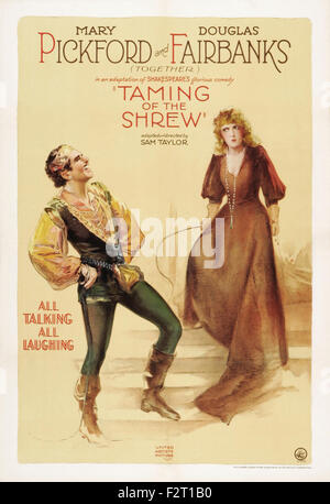 Taming of the Shrew, The (1929) - Movie Poster Stock Photo