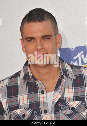 LOS ANGELES, CA - JUNE 6, 2010: 'Glee' star Mark Salling at the 2010 MTV Movie Awards at the Gibson Amphitheatre, Universal Studios, Hollywood. Stock Photo