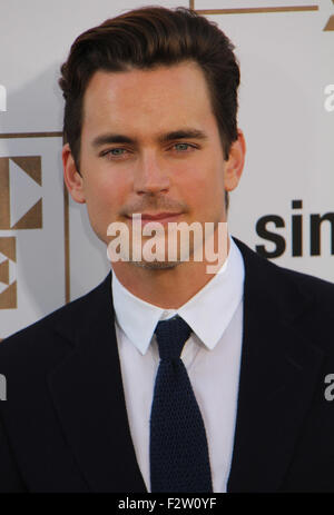 Premiere of Warner Bros. Pictures' 'Magic Mike XXL' at the TCL Chinese Theatre IMAX in Hollywood - Arrivals  Featuring: Matt Bomer Where: Los Angeles, California, United States When: 25 Jun 2015 Stock Photo