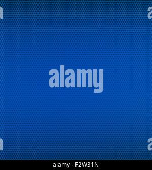 Blue Metal Mesh Textured Background Stock Vector