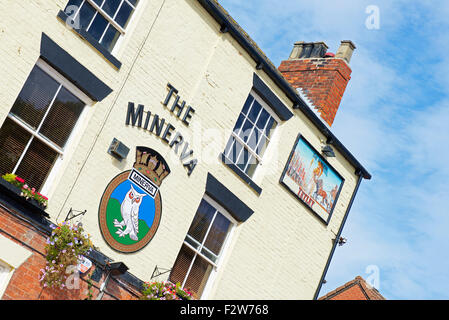 The Minerva pub, Nelson Street, Kingston upon Hull, East Riding of Yorkshire, England UK Stock Photo