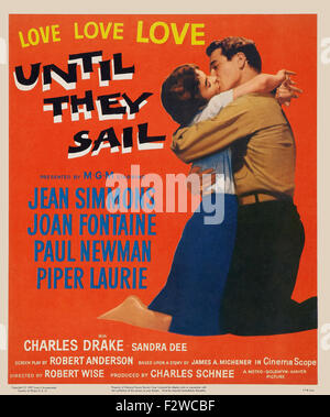 Until They Sail - Movie Poster Stock Photo
