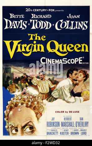 Virgin Queen, The - Movie Poster Stock Photo