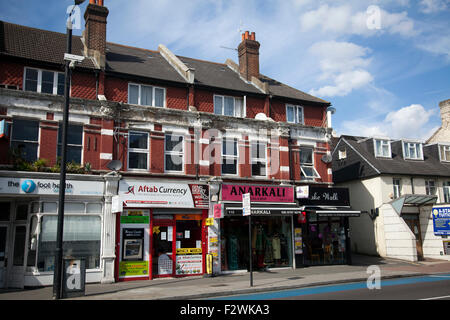 Upper Tooting Rd in Tooting SW17 - London UK Stock Photo