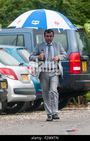 Norwich, UK. 24th Sep, 2015. Dr. Manav Arora, 37, from Birmingham  arriving at Norwich Crown Court today where he was found guilty of sexually assaulting a male patient whilst working as a Locum at the Norfolk and Norwich University Hospital in September 2015. Credit:  Jason Bye/Alamy Live News Stock Photo