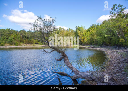 The beautiful Point Au Roche State Park in Upstate NY Stock Photo