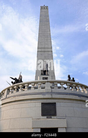 Abraham Lincoln's Tomb in Springfield, Illinois Stock Photo