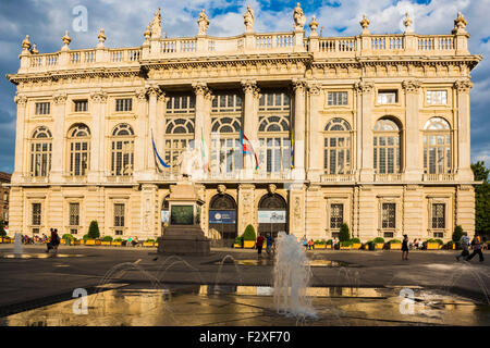 Palazzo Madama, Turin, Piedmont, Italy Stock Photo