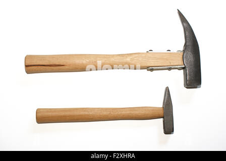 Small and big - hammers Stock Photo